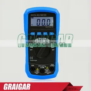 ADM01 Auto Ranging Digital Multimeter DMM DC AC Voltage Current HZ Meter Frequency Tester Diode Continuity Test thumbnail-1