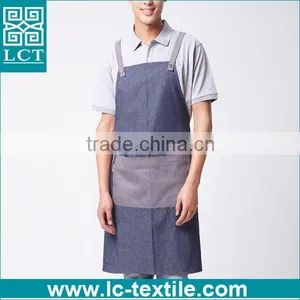 Custom Made Australia Urban Chef Style Denim Apron With Pockets thumbnail-3