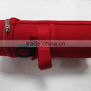 GC----Anti Shock Red Mutispandex Fabric With Net EVA Water Bottle Protective Case thumbnail-1