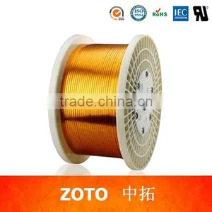 Flat Section Polyimide Film Covered Conductor Wire thumbnail-1