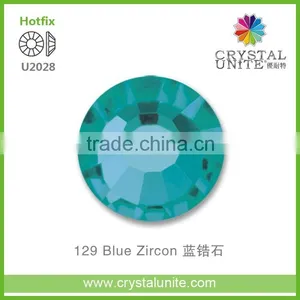 U2028 Blue Zircon Optimal Hot Fix Rhinestone thumbnail-1