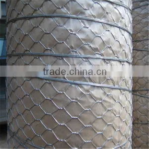 Low Carbon Steel Hexagonal Wire Mesh Galvanized & Pvc Coated Hexagonal Wire Mesh thumbnail-1