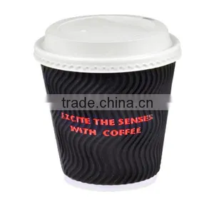 10oz Ripple Wall Paper Cup From China Supplier thumbnail-2