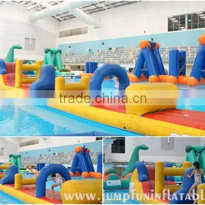 32oz Inflatable Water Challenge Swimming Pool Obstacle Course for Sale thumbnail-1