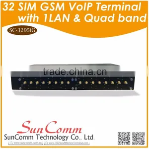 SC-3295iG SIP Connection Pin Code Modified GSM Quad Band VoIP Gateway thumbnail-4