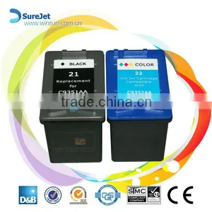 Wholesale in China C9351A Remanufactured Ink Cartridge for hp 21 Ink Cartridge thumbnail-1