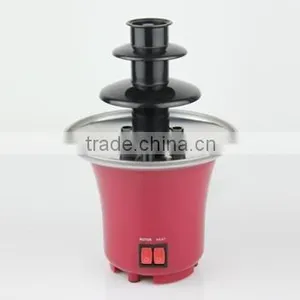 Pink Color Mini Kids Chocolate Fountain Machine, Where to Buy Chocolate Fountain thumbnail-1