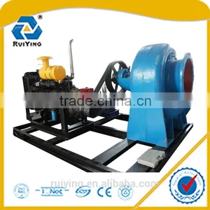 790M3/HR Diesel Water Pump Dewatering Pump With Trailer for Drainage thumbnail-1