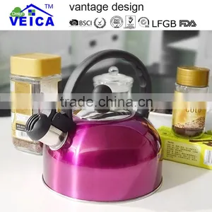 2016 China Export 2.5L Stainless Stell Whistle Induction Teapot thumbnail-2
