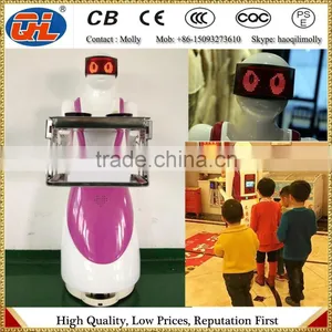 Dishes Delivering Smart Waiter Robot for Restaurant thumbnail-3