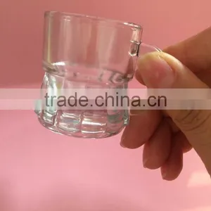 Beer Mug Mini Beer Glass 1OZ Beer Glass Wine Glass 30ml Short Glass thumbnail-1