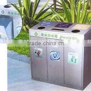 Stainless Steel Outside Dustbin thumbnail-1