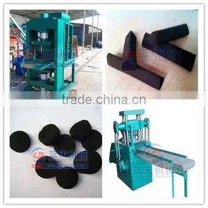 High Quality High Efficiency Shisha Tablet Sawdust Briquette Charcoal Machine thumbnail-1