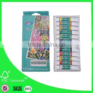 12ML Color Acrylic Paints Set Made in China thumbnail-1