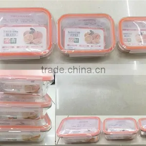 Hot Sale Multifunctional Round Shape Fresh Box for Food Glass Box thumbnail-4