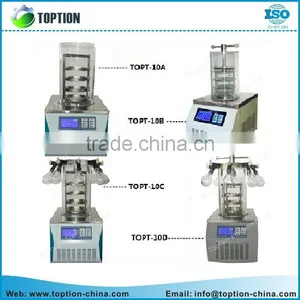 Laboratory Top Press Type Bench Top Vacuum Freeze Dryer TOPT-10B for Sale thumbnail-2