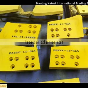 D155 175-71-22272 175-71-22282 Boron Steel Bullodzer Cutting Edge End Bit thumbnail-1