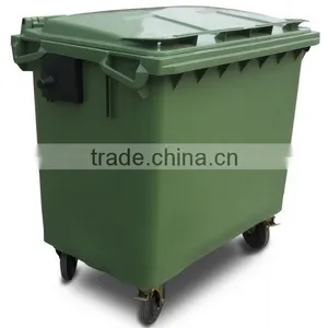 660l Mobile Garbage Bin/wheelie Bin/recycling Bin thumbnail-1