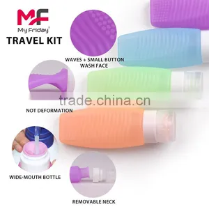 Most Popular Refillable Travel Bottles Soft Silicone thumbnail-1