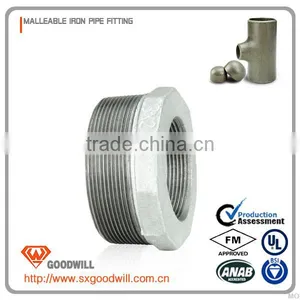 Newest Malleable Iron Pipe Fittings Metric Bushing thumbnail-2