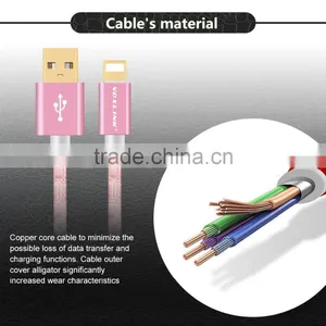 VOXLINK Crocodile Gold-Plated USB Sync Data Charger Cable Micro USB Cable thumbnail-6