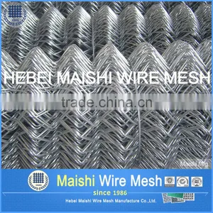 50mm Galvanized and Plastic Coated Chain Link Fence thumbnail-1