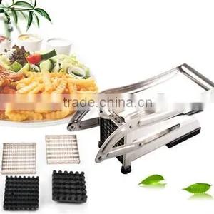 Hot Sale Manual Potato Chipper , Vegetable Strip Cutting Machine thumbnail-1