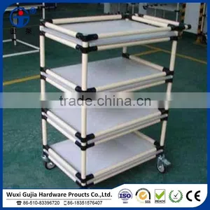 Plastic Coated Pipe Lean Pipe for Diy Moving Carts thumbnail-1