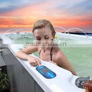 Best Sale Rectangular Endless Jazzy Pool Spa With Swim and Powerful Massage Bath Tub thumbnail-1