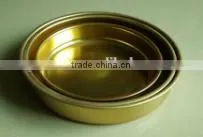 Oxidation Treatment Gold Plated Serving Tray Gold Tray thumbnail-1