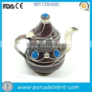 Hot Sale Ceramic Indian Teapot thumbnail-1