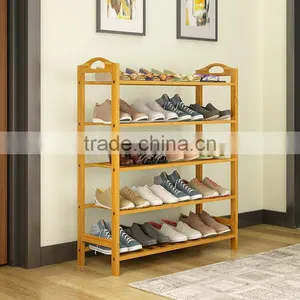 Hot Selling Economical Pine Wooden Shoe Rack thumbnail-2