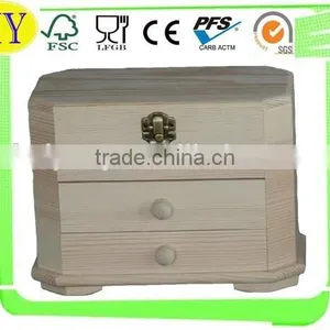 Small Lockable Wood Storage Cabinet With Multi Drawer thumbnail-1