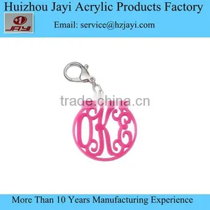 China Manufacturer Acrylic Lucite Handmade Novelty Keychain thumbnail-1