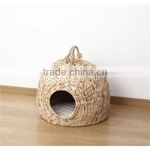 Water Hyacinth Cat House, Indoor Cat House thumbnail-2