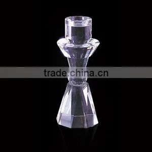 Crystal Cut Glass Candle Holder thumbnail-6