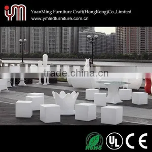 Led Mood Lights Cube Chairs,light up Furniture Cube thumbnail-3