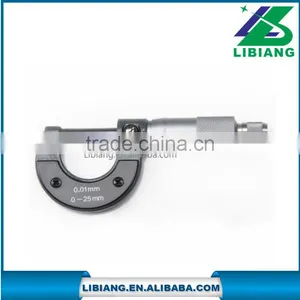 High Quality 0-25mm Stainless Steel Outside Micrometers thumbnail-1
