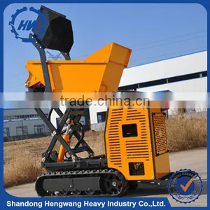Garden Mini Track Dumper With Rubber Crawler thumbnail-1