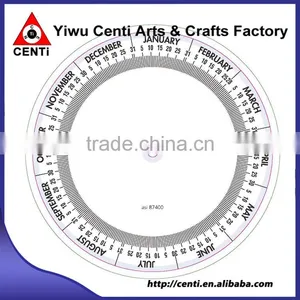 Custom 4 Color Print Imprinted Plastic 2 Wheel BMI Calculator thumbnail-4