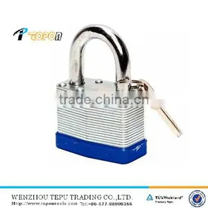 Produce High Quality High Security Padlock Laminated Steel Padlock thumbnail-1