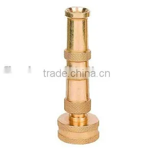 4" Brass Adjustable Thread Nozzle Adjustable Spray Straight Water Jet to Hollow Spray OEM thumbnail-1