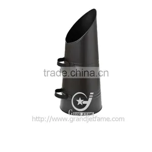 Fireplace Accessory Metal Black Coal Bucket thumbnail-4