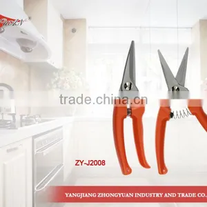8 Inches Stainless Steel Pruning Shears Garden thumbnail-1