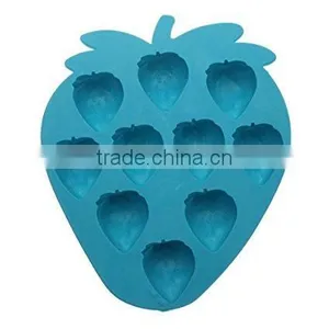 11098 Popular Baking Tools Silicone Strawberry Shape Cake Moulds thumbnail-4