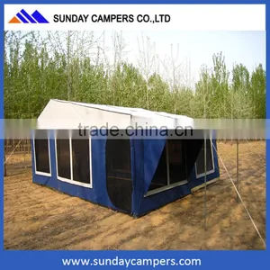 Factory Made 4 wd Roof Consoles Single Layers Trailer Tent thumbnail-2