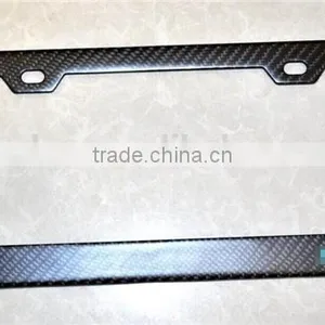 Auto Carbon Fiber License Plate Frame thumbnail-2