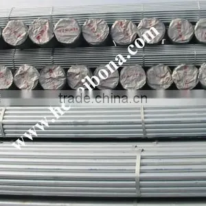 ERW Hot Dipped Zinc Coating Welded Round Carbon Galvanized Steel Pipes thumbnail-1