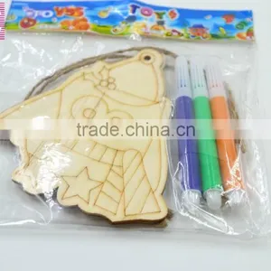 2016 DIY Christmas New Gifts Fish Craft MDF Wood Clip thumbnail-2