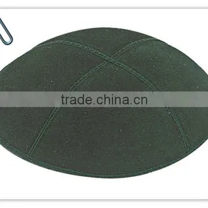 Suede Kippah,Jewish Kippah thumbnail-1